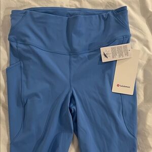 Fast and Free HR Tight 25” Pockets in Blue size 10